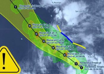Tormenta tropical Flossie será huracán el martes 1 de julio: LISTA de estados que impactará