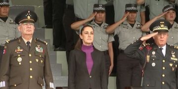Claudia Sheinbaum encabeza el sexto aniversario de la Guardia Nacional