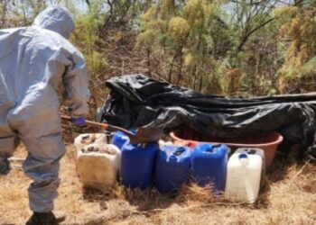 Desmantelan ocho centros de producción de metanfetamina en Sinaloa