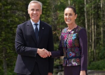 Cumbre G7: Sheinbaum llega a reunión en Canadá