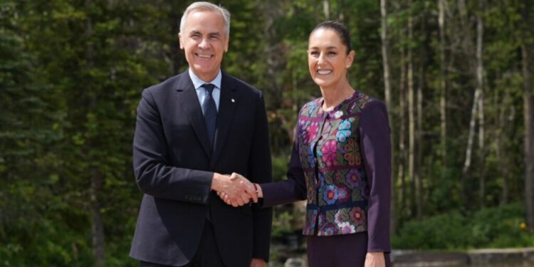 Cumbre G7: Sheinbaum llega a reunión en Canadá
