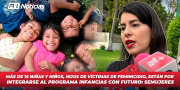 Más de 16 niñas y niños, hijos de víctimas de feminicidio, están por integrarse al programa Infancias con Futuro: SEMUJERES