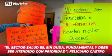 “El sector salud es, sin duda, fundamental y debe ser atendido con prioridad”: Feliciano Castro