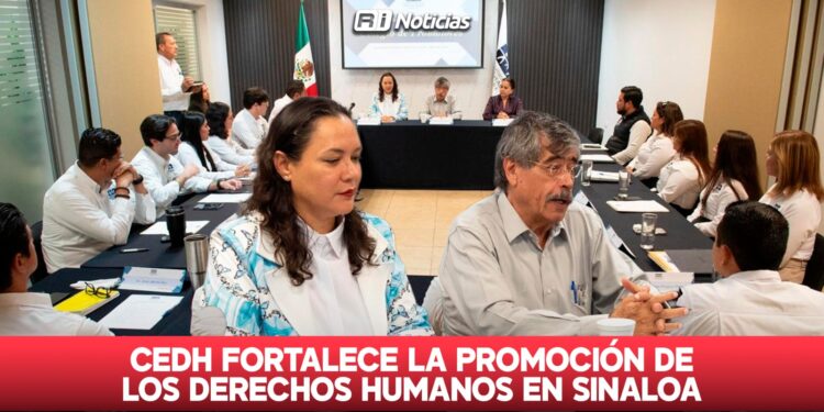 CEDH fortalece la promoción de los derechos humanos en Sinaloa