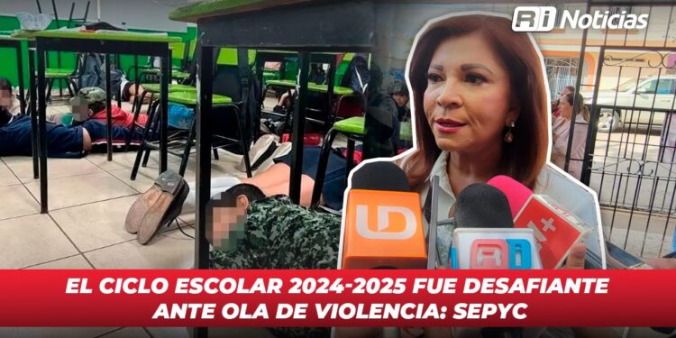 El ciclo escolar 2024-2025 fue desafiante ante ola de violencia: SEPyC