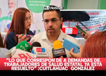 “Lo que corresponde a demandas de trabajadores de salud estatal ya está resuelto”:Cuitláhuac González
