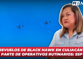 Sobrevuelos de Black Hawk en Culiacán son parte de operativos rutinarios: SSP