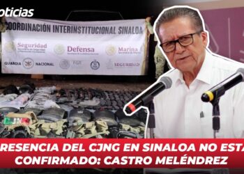 Presencia del CJNG en Sinaloa no está confirmado: Castro Meléndrez