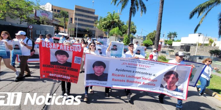 Exigen justicia para Ricardo Lechuga y Ramsés Bastidas, desaparecidos desde hace dos meses en Culiacán