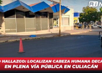 Trágico Hallazgo: Localizan cabeza humana decapitada en plena vía pública en Culiacán