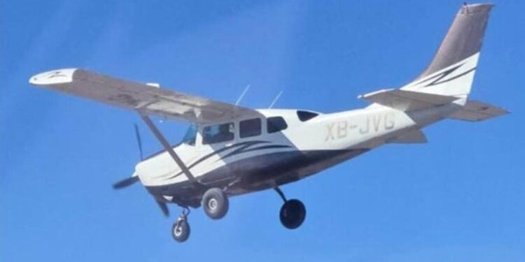 Se desploma avioneta en El Carrizalejo, al oriente de Culiacán