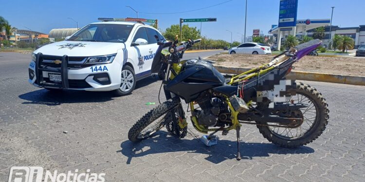 Dos percances viales ocurrieron esta mañana en diferentes partes de la ciudad dejando a una persona herida de gravedad