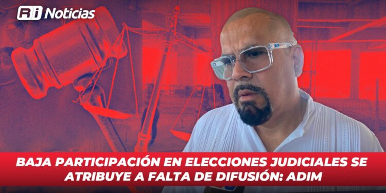 Baja participación en elecciones judiciales se atribuye a falta de difusión: ADIM