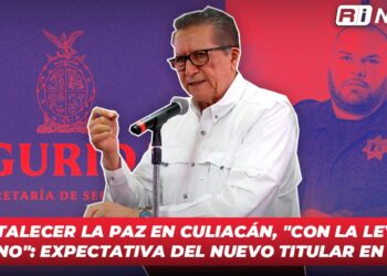Fortalecer la Paz en Culiacán, “Con la Ley en la Mano”: Expectativa del nuevo titular en la SSP