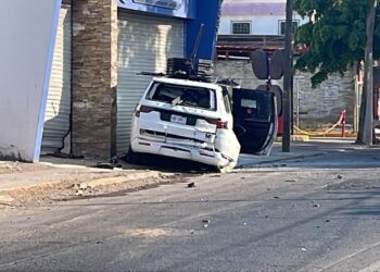 Enfrentamiento armado en Culiacán deja tres gatilleros muertos; aseguran camioneta blindada con calibre 50