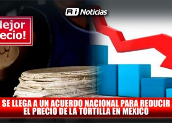 Se llega a un acuerdo nacional para reducir el precio de la tortilla en México
