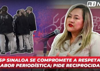 SSP Sinaloa se compromete a respetar labor periodística; pide reciprocidad