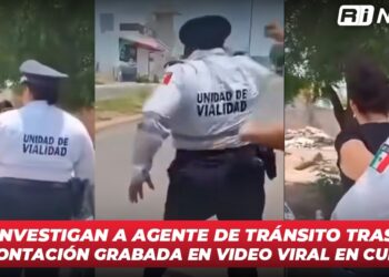 Investigan a agente de tránsito tras confrontación grabada en video viral en Culiacán