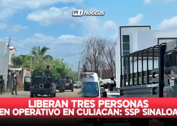 Liberan tres personas en operativo en Culiacán: SSP Sinaloa