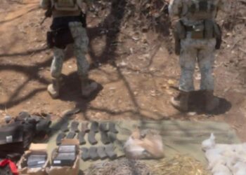 Ejército Mexicano asegura armamento y equipo táctico en Concordia