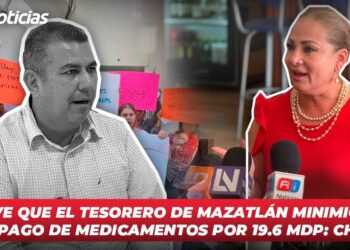 Grave que el Tesorero de Mazatlán minimice el nulo pago de medicamentos por 19.6 mdp: Chollet