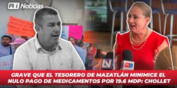 Grave que el Tesorero de Mazatlán minimice el nulo pago de medicamentos por 19.6 mdp: Chollet