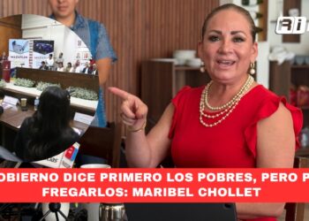 El Gobierno dice primero los pobres, pero para fregarlos: Maribel Chollet