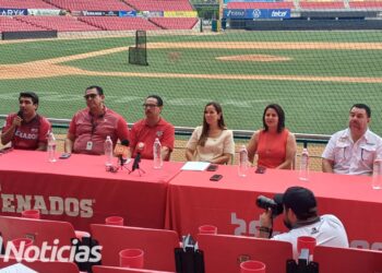 Presentan la onceava edición del Torneo Mazatlán Baseball Tournament en el Teodoro Mariscal
