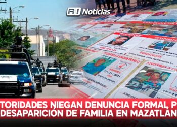 Autoridades niegan denuncia formal por desaparición de familia en Mazatlán