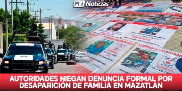 Autoridades niegan denuncia formal por desaparición de familia en Mazatlán