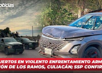 Tres muertos en violento enfrentamiento armado en Limón de los Ramos, Culiacán; SSP confirma