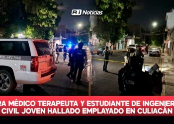 Era médico terapeuta y estudiante de ingeniería civil joven hallado emplayado en Culiacán