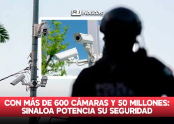 Con más de 600 Cámaras y 50 Millones: Sinaloa Potencia su Seguridad