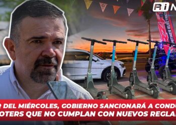 A partir del miércoles, Gobierno sancionará a conductores de scooters que no cumplan con nuevos reglamentos