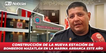 Construcción de la nueva estación de Bomberos Mazatlán en la Marina arranca este año