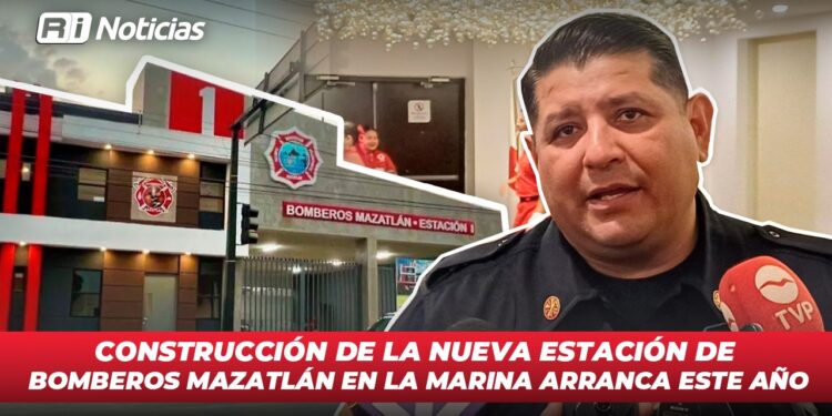 Construcción de la nueva estación de Bomberos Mazatlán en la Marina arranca este año