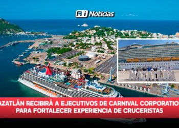 Mazatlán recibirá a ejecutivos de Carnival Corporations para fortalecer experiencia de cruceristas