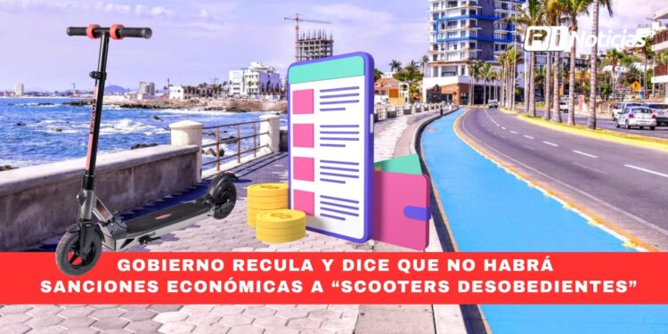 Gobierno recula y dice que NO HABRÁ SANCIONES ECONÓMICAS a “scooters desobedientes”
