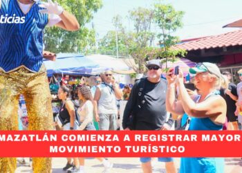 Mazatlán comienza a registrar mayor movimiento turístico