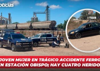 Muere joven mujer en trágico accidente ferroviario en Estación Obispo; hay cuatro heridos