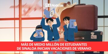 Más de medio millón de estudiantes de Sinaloa inician vacaciones de verano