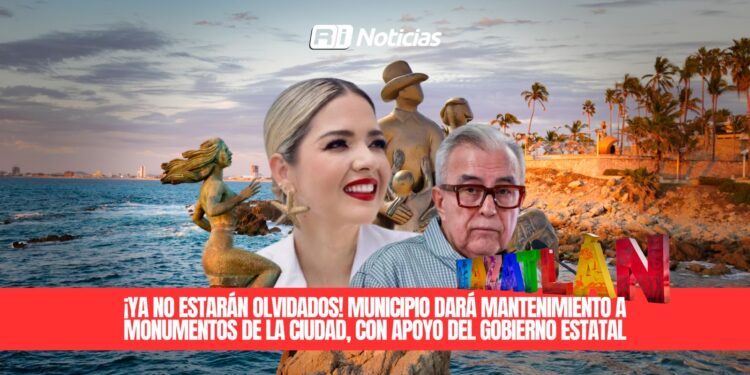 ¡Ya no estarán olvidados! Municipio dará mantenimiento a monumentos de la ciudad, con apoyo del Gobierno Estatal