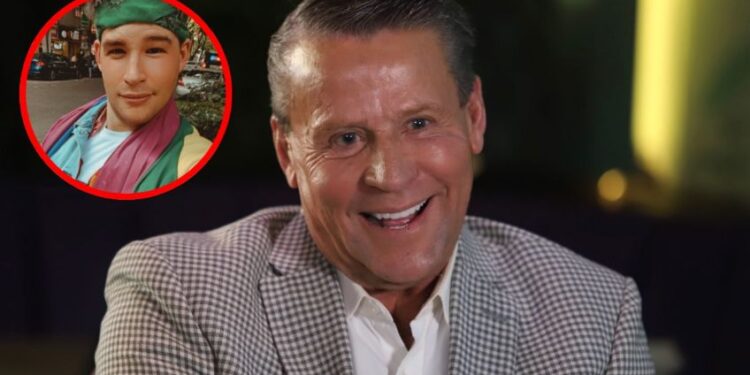 Alfredo Adame se hace presente en la Marcha LGBT+ y habla de su hijo Sebastián: “ese tipo no se merece nada”