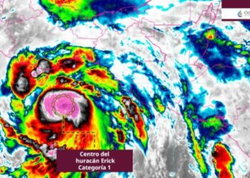‘Erick’ se convierte en huracán categoría 1; zonas de prevención en Oaxaca y Guerrero