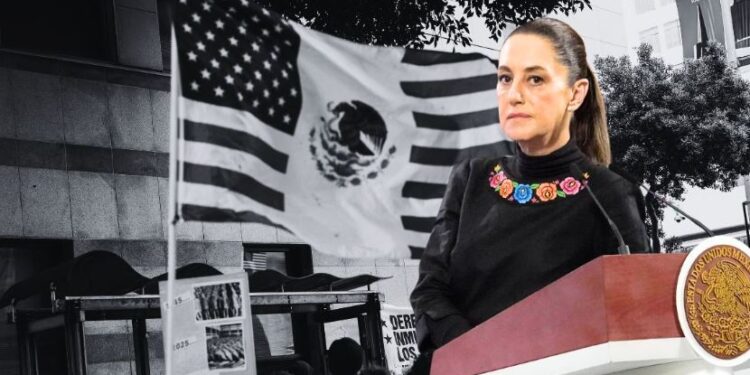 Sheinbaum: Al menos 222 mexicanos detenidos en redadas y protestas en Los Ángeles