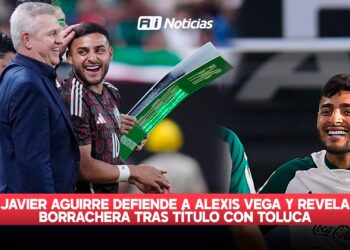 Javier Aguirre defiende a Alexis Vega y revela borrachera tras título con Toluca