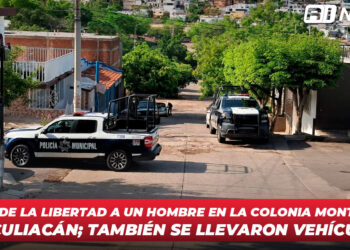 Privan de la libertad a un hombre en la colonia Montebello en Culiacán; también se llevaron vehículos