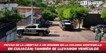 Privan de la libertad a un hombre en la colonia Montebello en Culiacán; también se llevaron vehículos