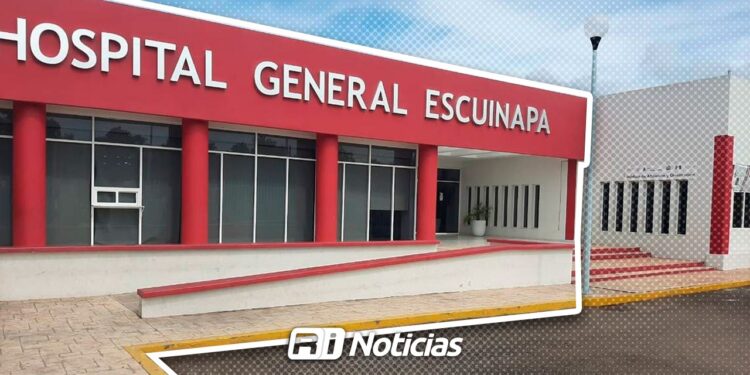 Padre muere en hospital tras ser herido con arma blanca por su hijo, en Escuinapa