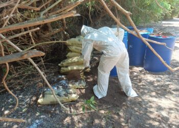 Localizan e inhabilitan tres narcolaboratorios en Culiacán